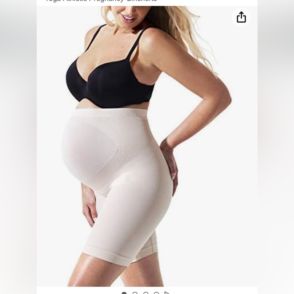 Blanqi maternity support shorts